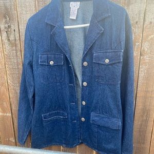 Vintage Street Blues denim blazer